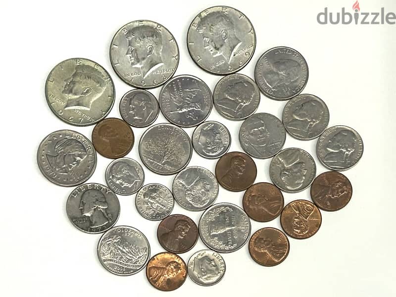 Collection of 29 Old American Coins 0