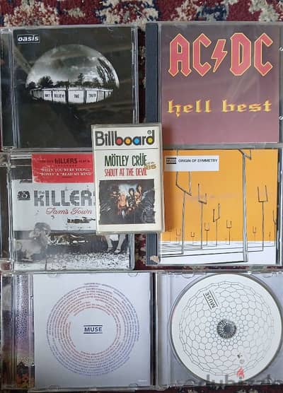 Pop,Rock ,hard rock, heavy - cd