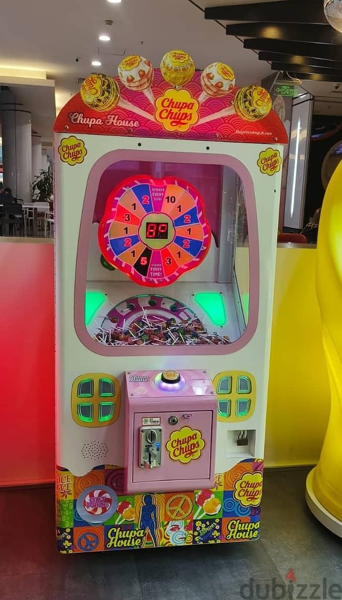 Chupa House – Coin Operated Lollipop Vending Machine 3