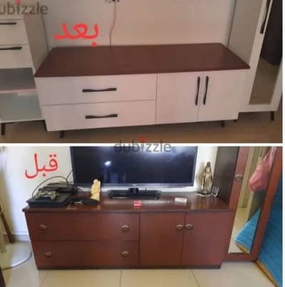 معلم نجار ومعلم دهان جاهزين لخدمتكن لتواصل 71017715