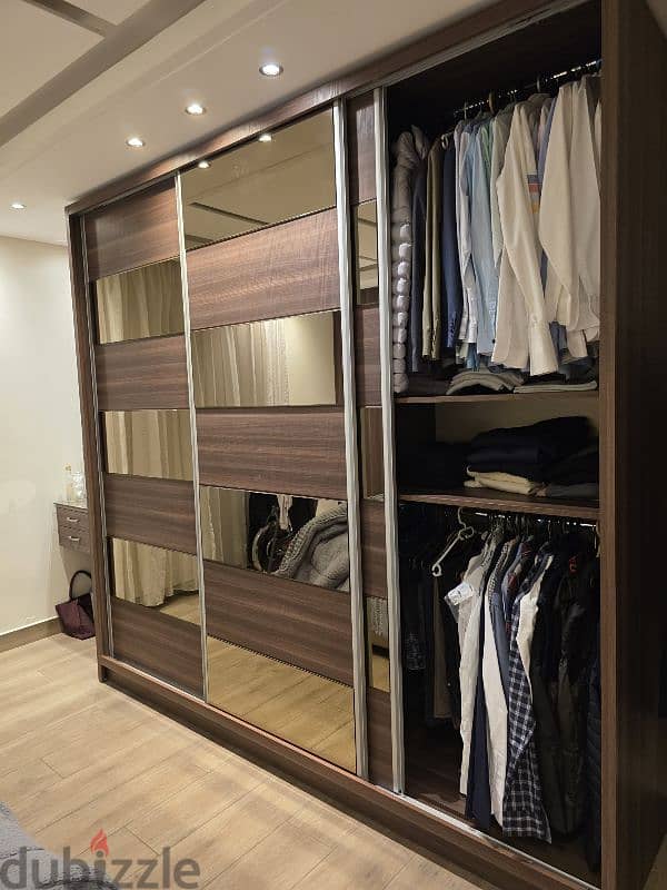 modern closet as new 2.75 m and height 2.60m 1