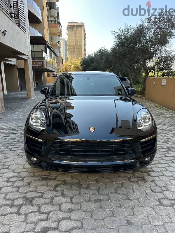 Porsche Macan S 2015 black on black (clean carfax-64000 miles) 0