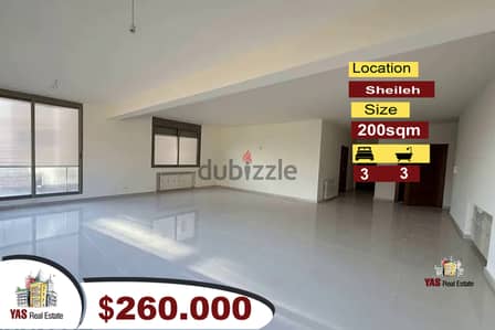 Sheileh 200m2 | Ultra Prime Location | New | Flat | AC