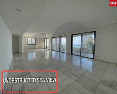 Full sea view, Aley, Dawhet el hoss/دوحة الحص REF#OR118044