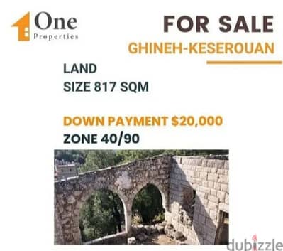 LAND FOR SALE IN GHINEH/KESEROUAN