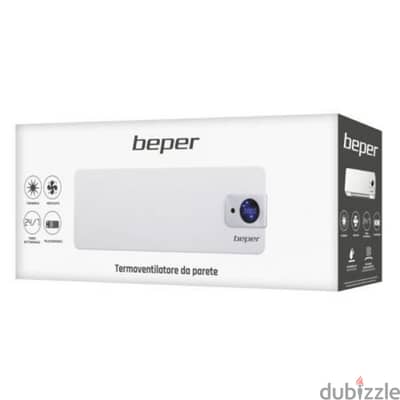 Beper Wall Mounted Fan Heater 2000 W