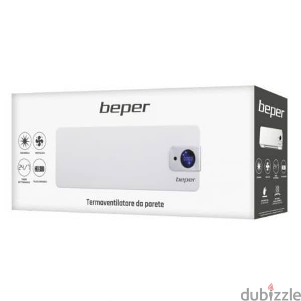 Beper Wall Mounted Fan Heater 2000 W 0