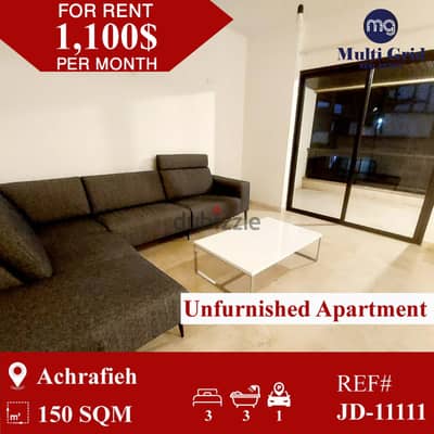 JD-11111 / Apartment for Rent in Achrafieh , شقة للايجار في الأشرفية