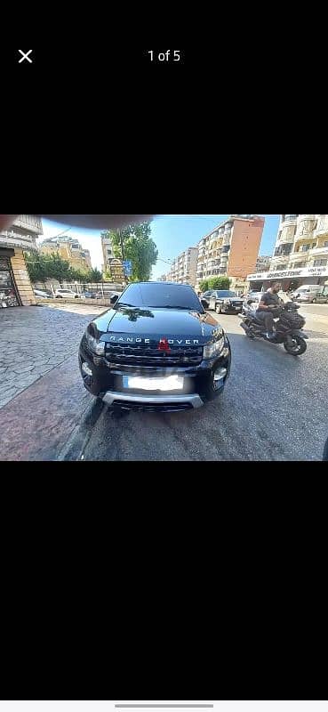 Land Rover Evoque 2013