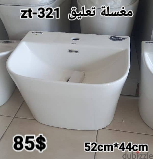 Wall hung sinks. مغاسل تعليق بالحيط 3