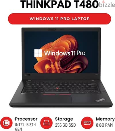 Lenovo T480 I5 8th Gen