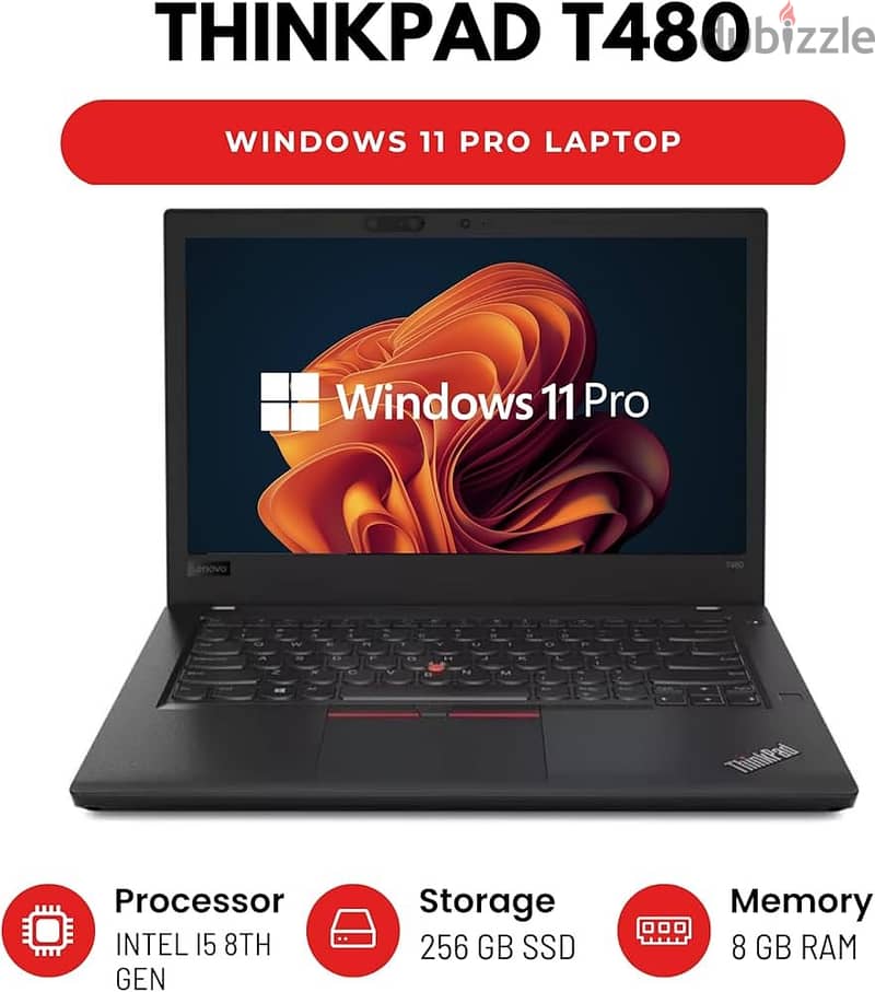 Lenovo T480 I5 8th Gen 0