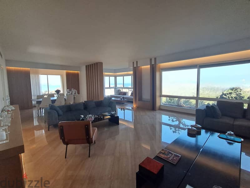 Sea View Apartment For Sale In Rabieh 0