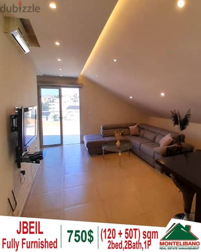 120 sqm apartment for rent in Jbeil!!