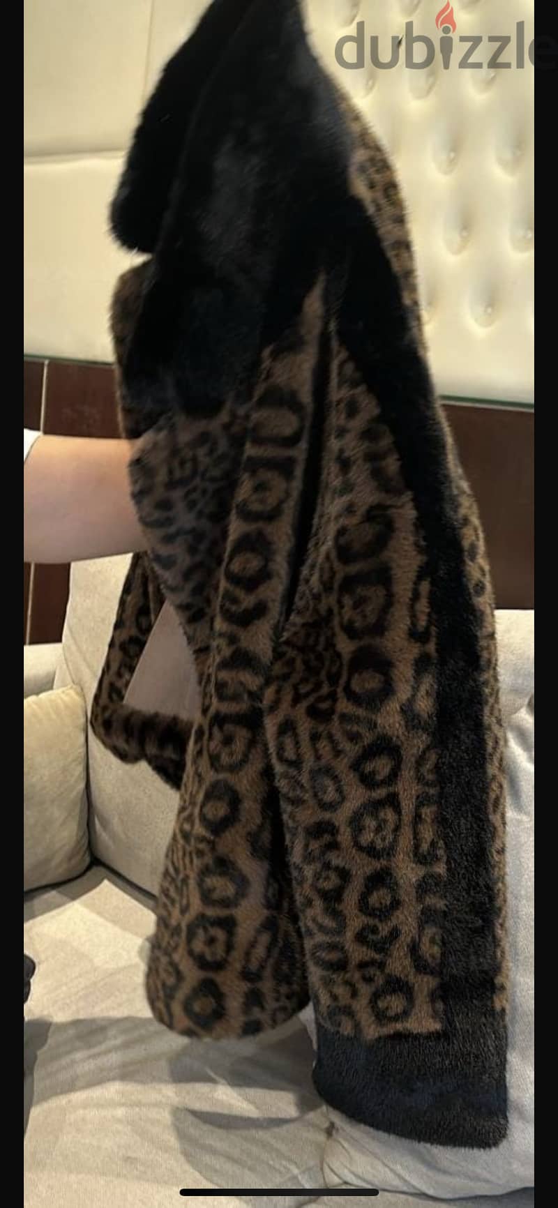 Faux Für jacket leopard print - 1