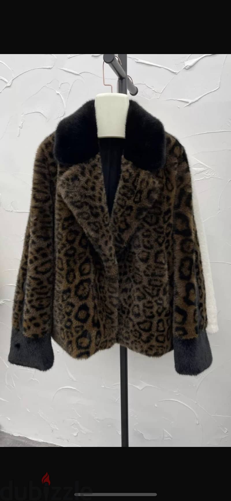 Faux Für jacket leopard print - 2