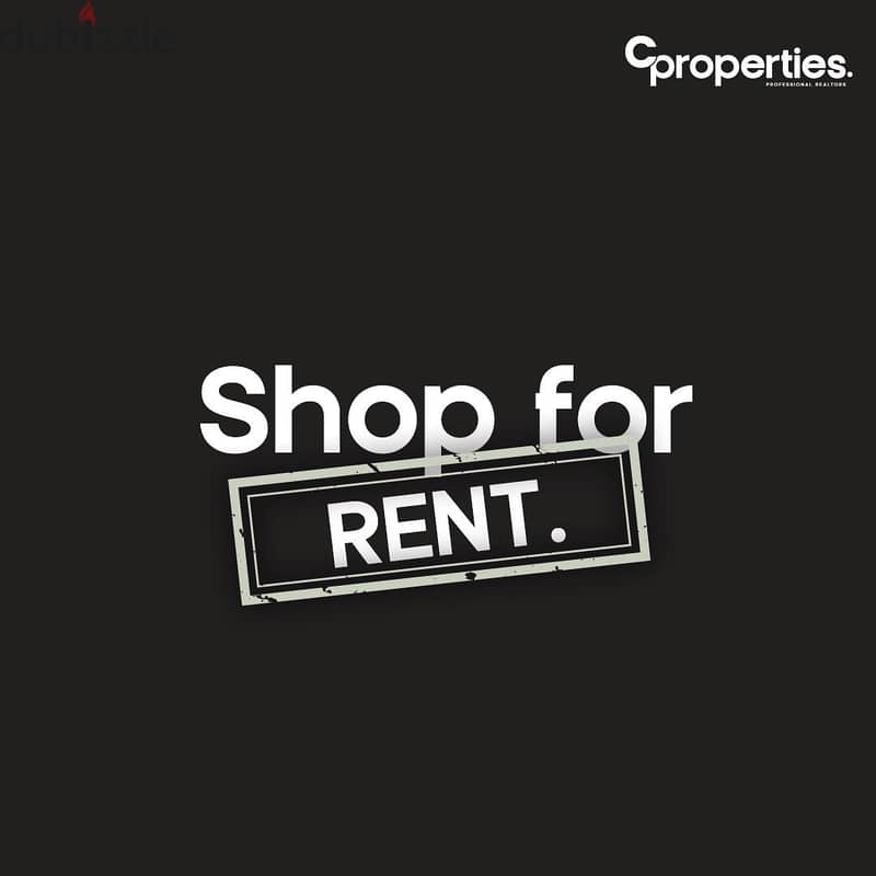 Shop For Rent in Dbayeh - PRIME LOCATION CPRD52 0