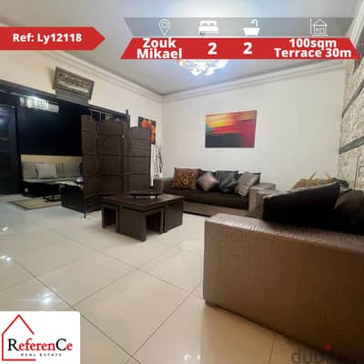 Apartment in Zouk Mikael with Terrace شقة في زوق مكايل مع تراس