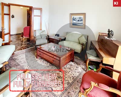 full sea view, Fully furnished, keserwan, bouar/ بوار   REF#KI115142