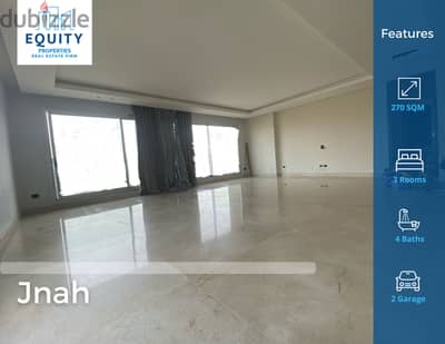 270 SQM Apartment For Rent In Jnah شقة للإيجار #HG1477169