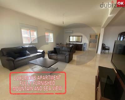 Mountain and Sea View-Luxurious Apartment -Bhamdoun REF#OK118016