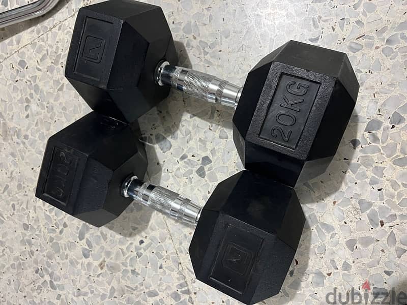 dumbbells 20kg 0