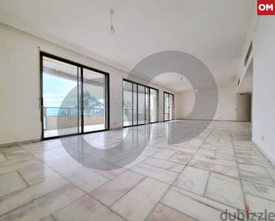 unobstructed sea view, aley, dohat el hoss/دوحة الحص REF#OM118093