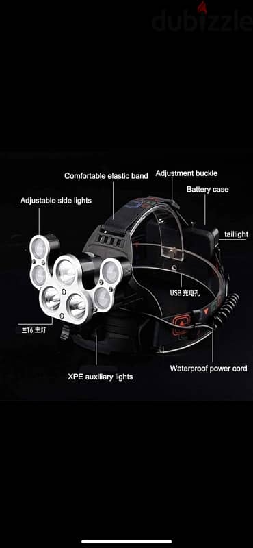 7 led head light 1