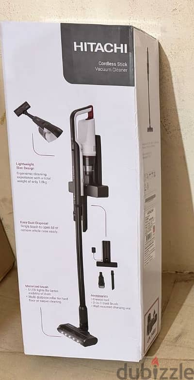 HITACHI Rechargable Cordless Vacuum