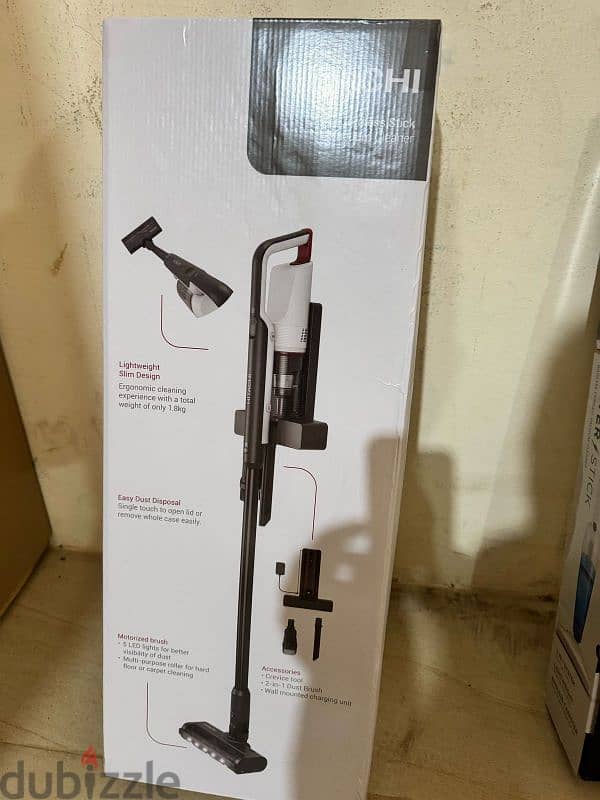 HITACHI Rechargable Cordless Vacuum مكنسة تشريج هيتاشي الأصلية 1