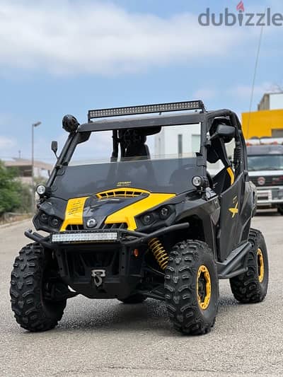 للبيع مسكرة زوايد UTV can-am commander trade on maverick 1000cc