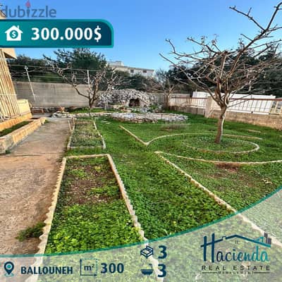 Apartment For Sale In Ballouneh