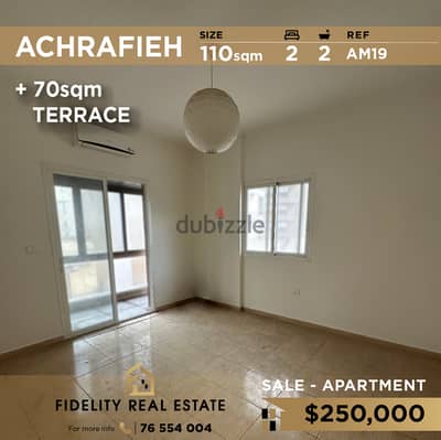 Apartment for sale in Achrafieh AM19 شقة غير مفروشة للبيع في الأشرفية