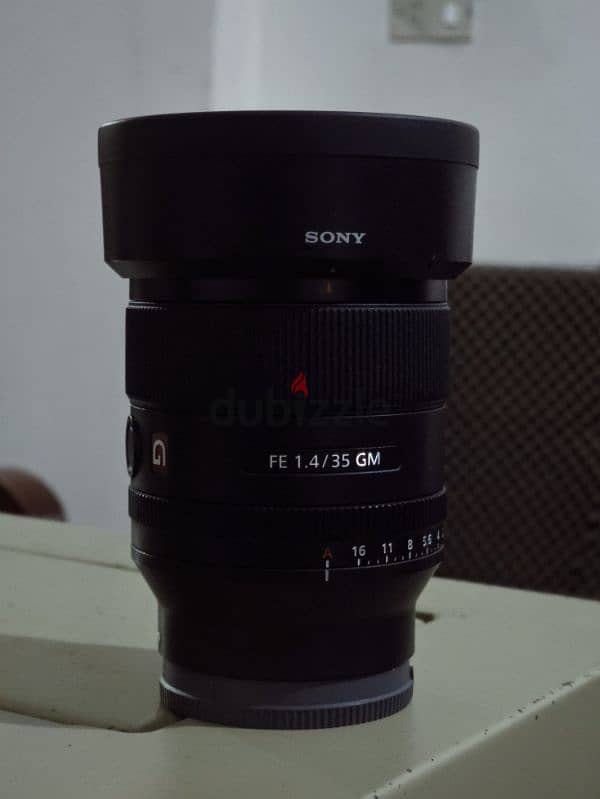 Sony 35mm F1.4 G-Master 0