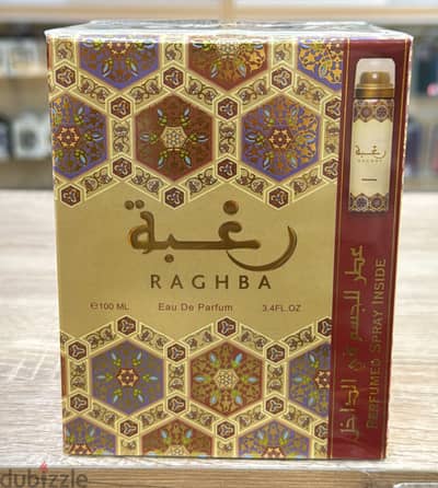 Lattafa Raghba for women 100ml with deodorant Amazing & good offer