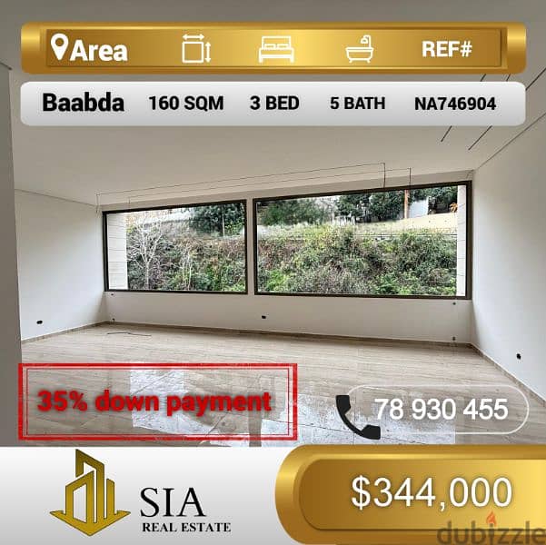 شقق للبيع في بعبدا apartments for sale in Baabda 0