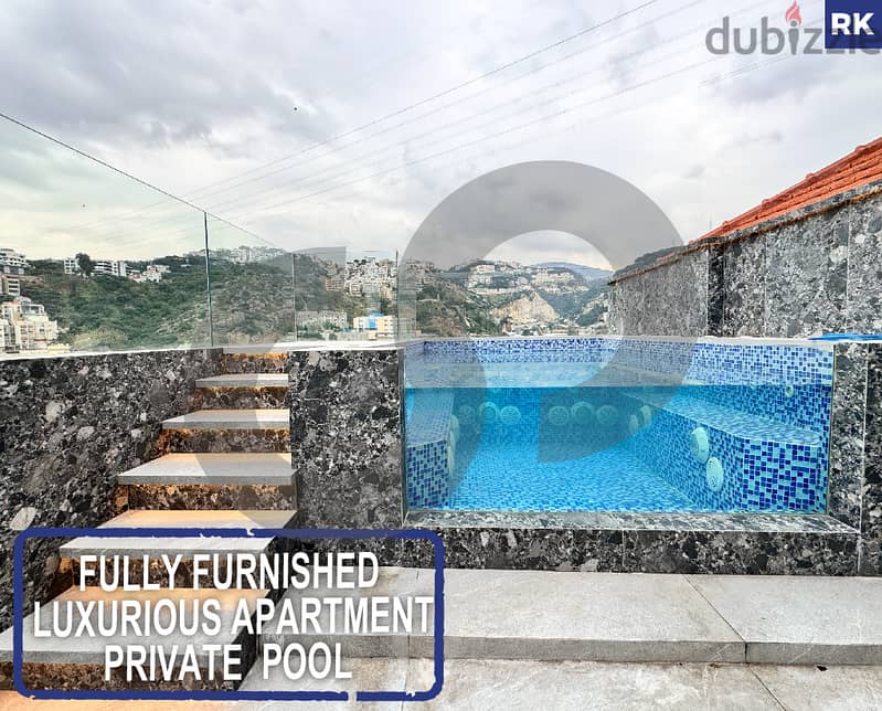 Fully Furnished, Luxurious ,Private Pool- Antelias/انطلياسREF#RK118106 0