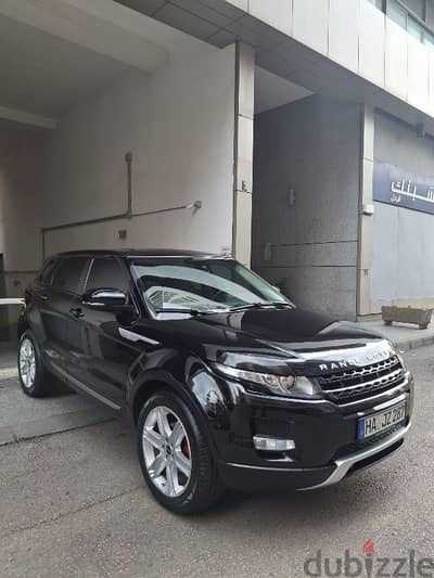 Land Rover Evoque 2013 full option extra clean low km