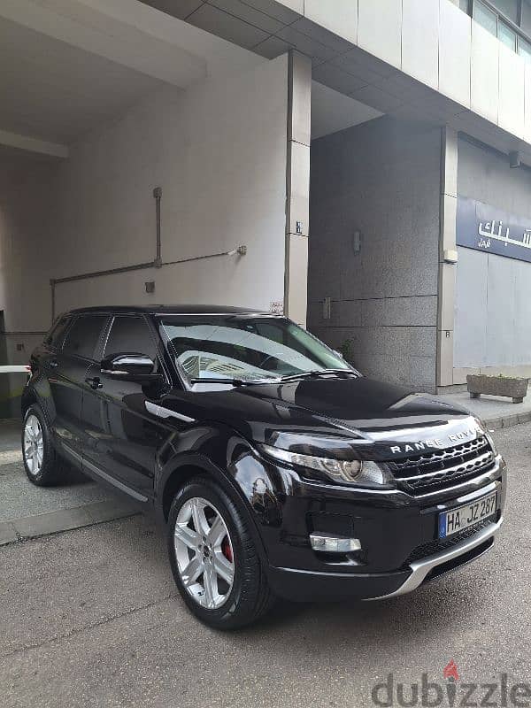 Land Rover Evoque 2013 full option extra clean low km 0