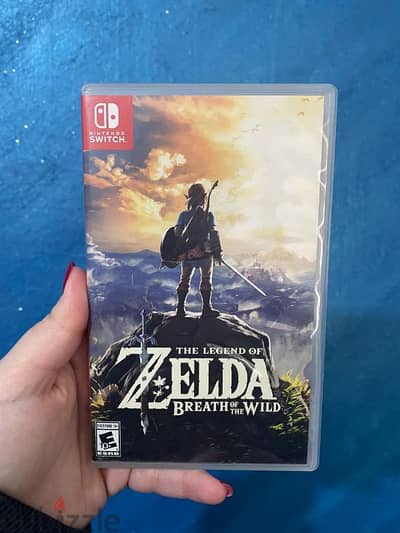 zelda breath of the wild used like new available