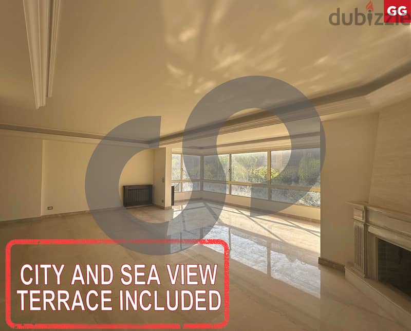 City and Sea View - Terrace Included -Hadath/حدث REF#GG116512 0