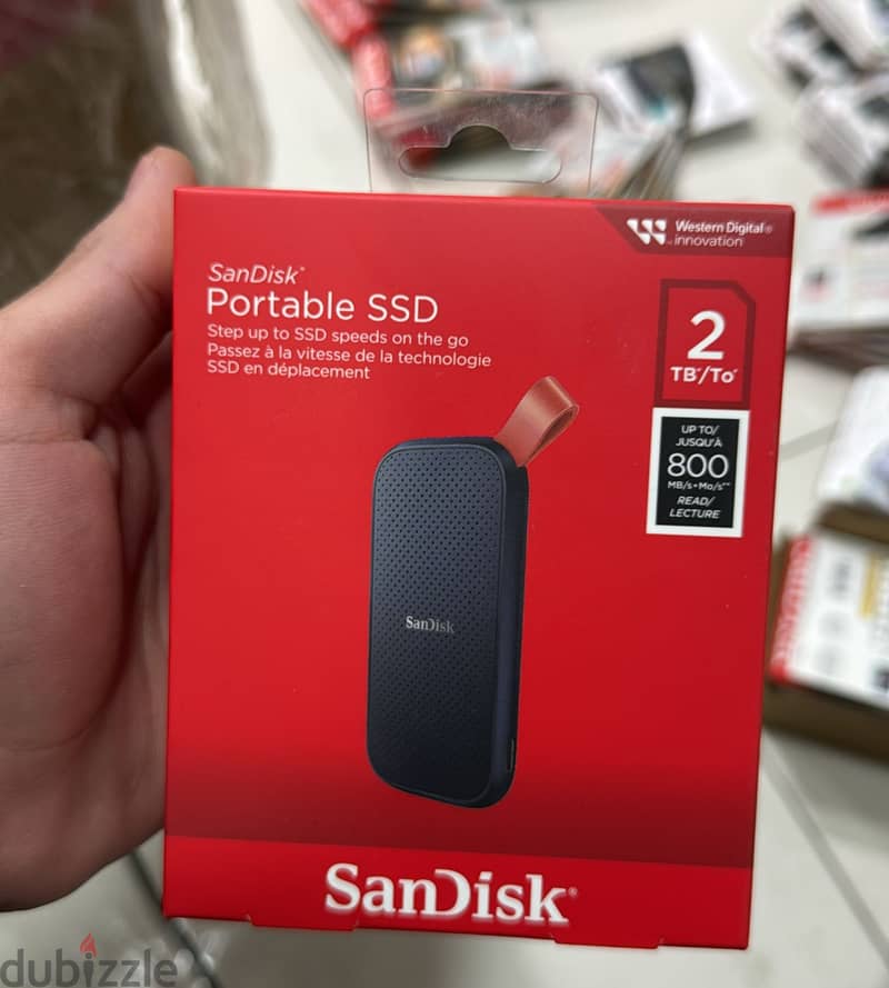 Sandisk portable SSD 2tb up tp 800mb/s 0