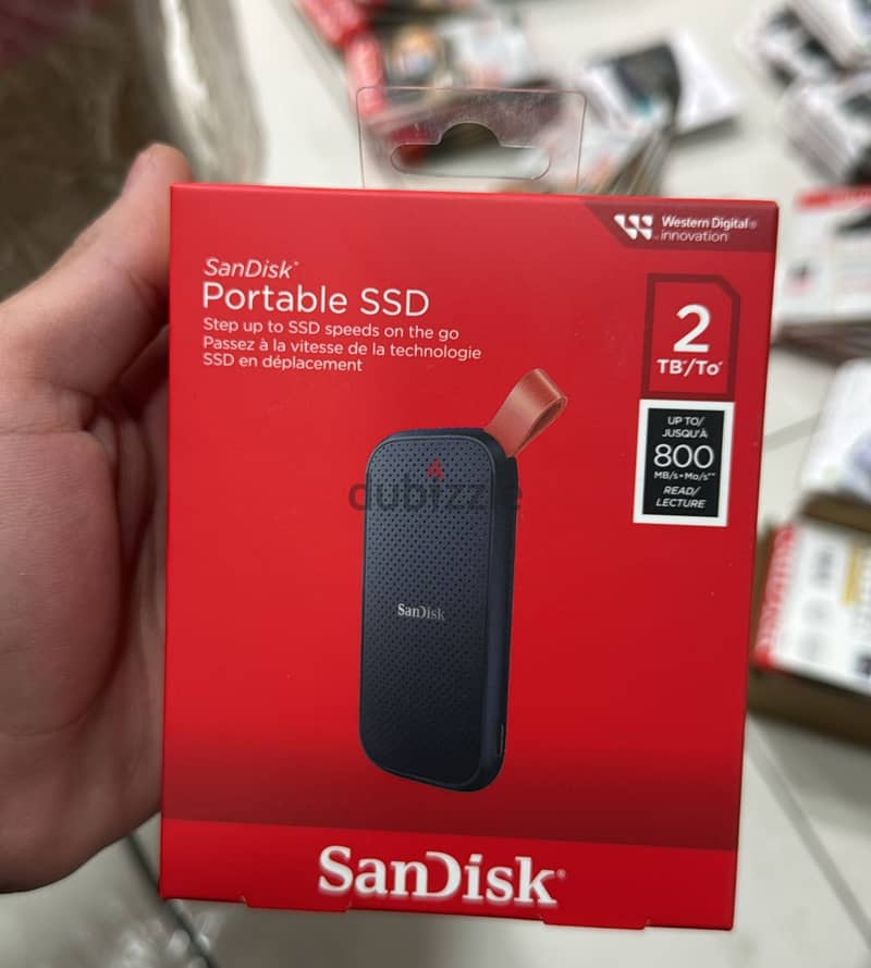 Sandisk portable SSD 2tb up tp 800mb/s Amazing & good offer 0