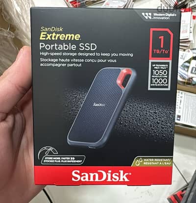 Sandisk extreme portable SSD 1tb up to 1050mb/s