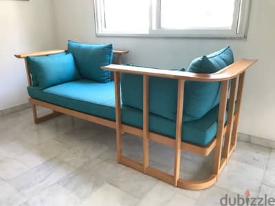 Modern Italian Love Seat