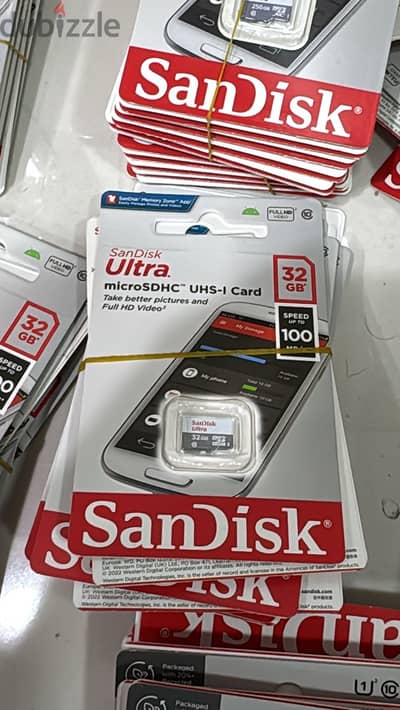 Sandisk micro card 32gb 100mbs