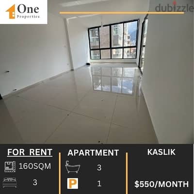 APARTMENT FOR RENT IN KASLIK