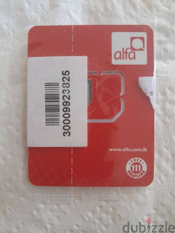 number alfa prepaid valid till 27.3. 2025 with 6gb data & $1.42 calling 1