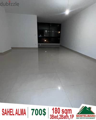 180 sqm apartment for rent in Sahel Alma