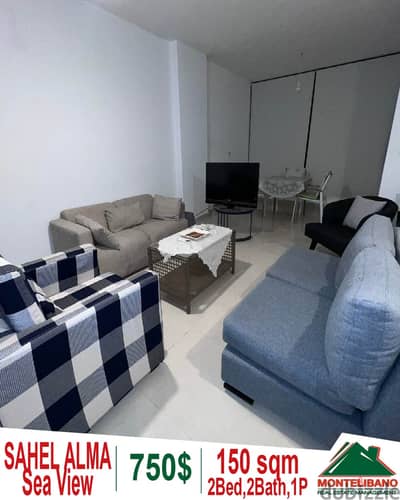 150 sqm apartment for rent in Sahel Alma!!